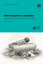 Capa "O rolo compressor do Jornalismo: retratos de uma profissão em esforço"