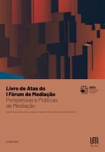Capa "Livro de Atas do I Fórum de Mediação"